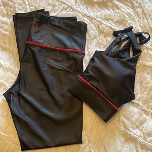 Zyia Sweetheart Black Metallic Bra ONLY